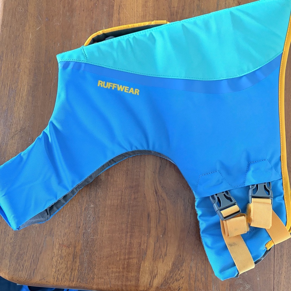 Ruffwear Float Coat Dog Life Jacket - Size Medium - Blue Dusk